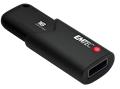 Pendrive, 16GB, USB 3.2, titkosított, EMTEC "B120 Click Secure"