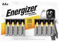 Elem, AA ceruza, 8 db, ENERGIZER "Alkaline Power"