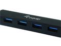 USB elosztó-HUB, 4 port, USB 3.2, EQUIP 