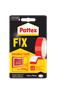 Ragasztószalag, kétoldalas, 19 mm x 1,5 m, HENKEL "Pattex Fix 120 kg", piros