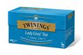 Fekete tea. 25x2 g, TWININGS "Lady grey"